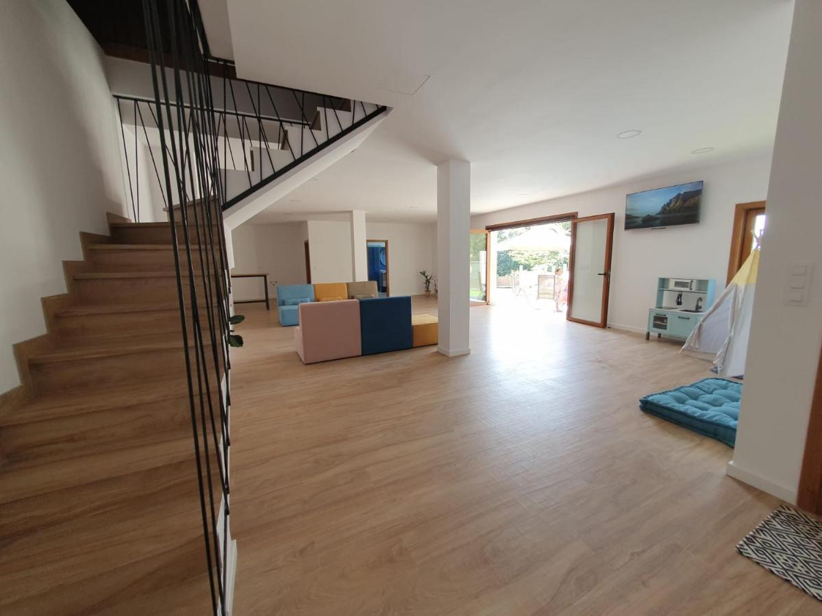 הוילה פונטה-ודרה Casa De Madera Con Piscina Privada מראה חיצוני תמונה