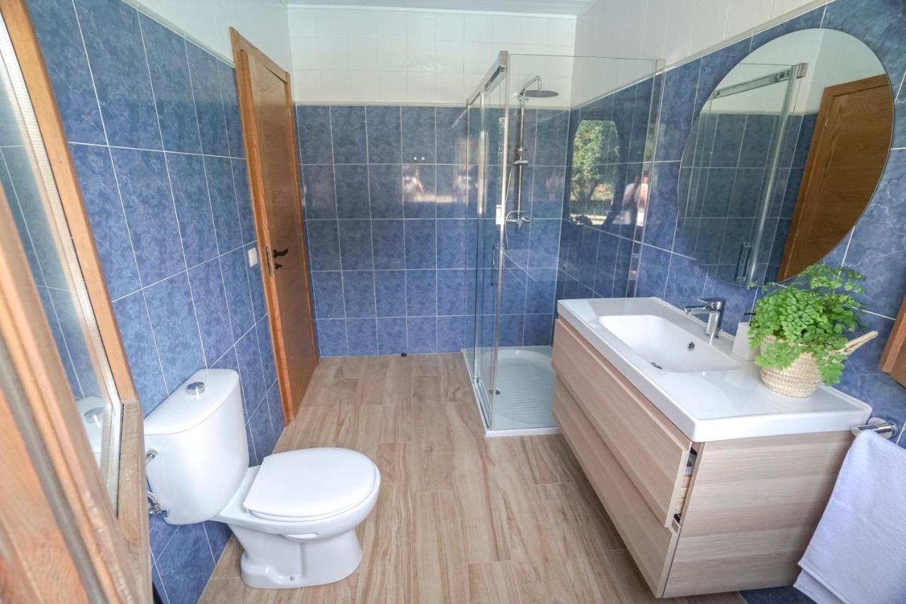 הוילה פונטה-ודרה Casa De Madera Con Piscina Privada מראה חיצוני תמונה